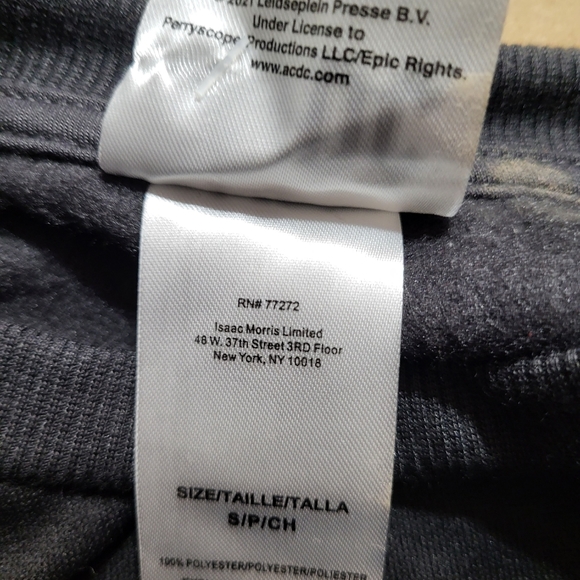 **SALE** AC/DC Sweatshirt. Size Small. NWT. - Picture 7 of 8